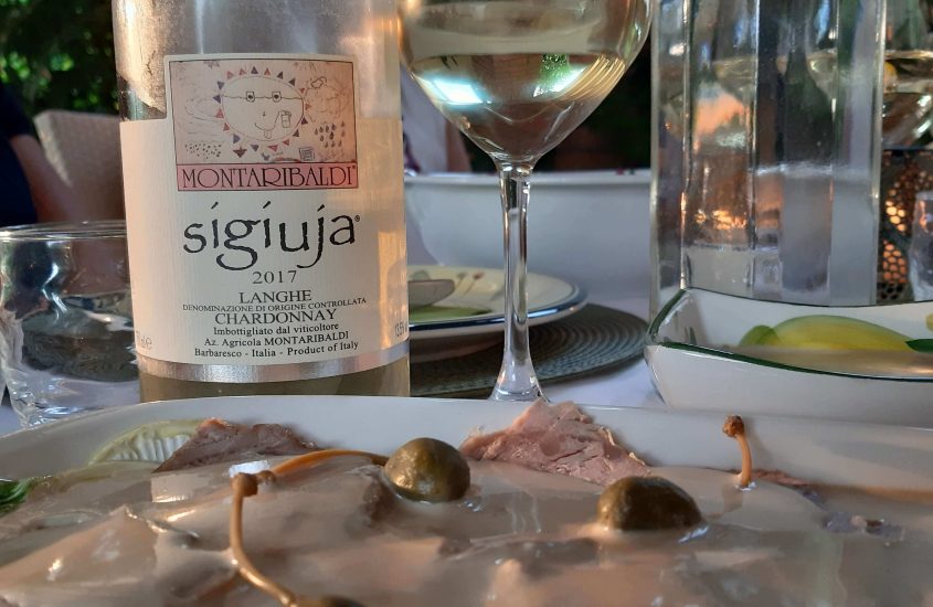 Il vitello tonnato “come tradizione comanda” e lo Chardonnay delle Langhe